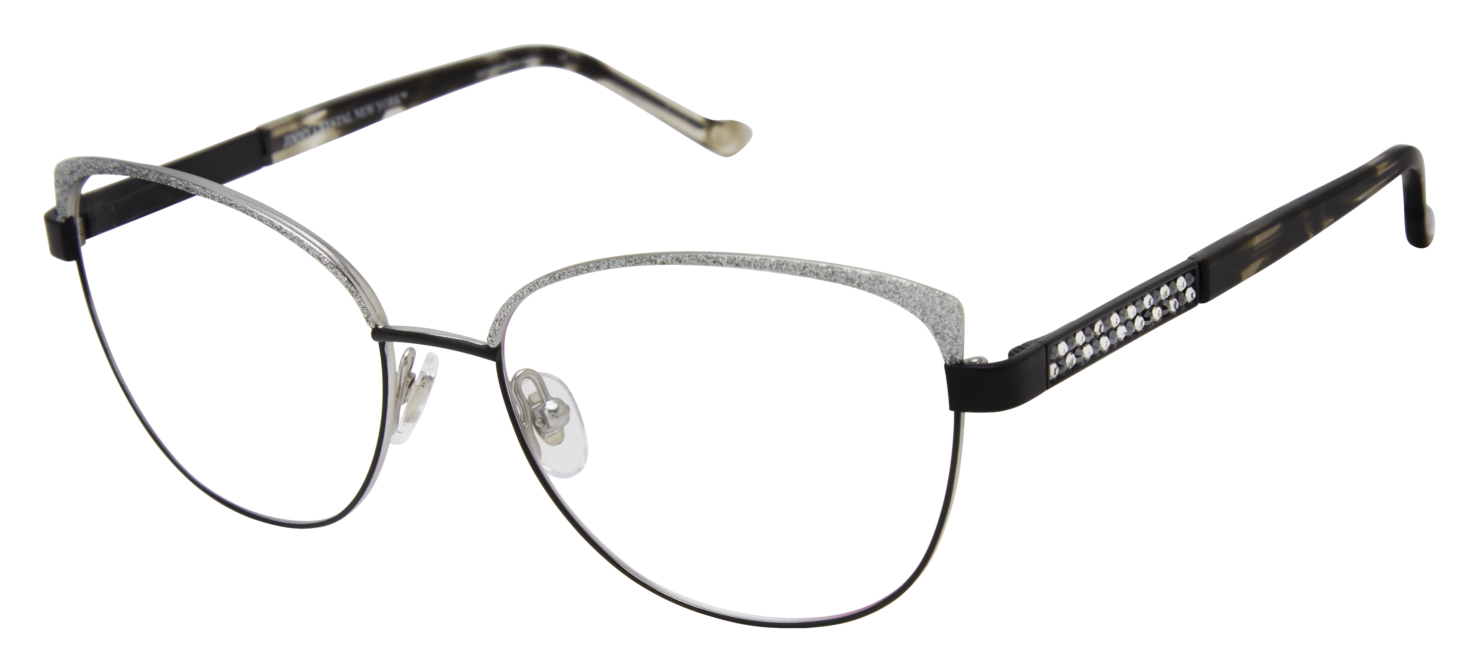 Jimmy Crystal New York GARDA frames in the color Night by A&A Optical